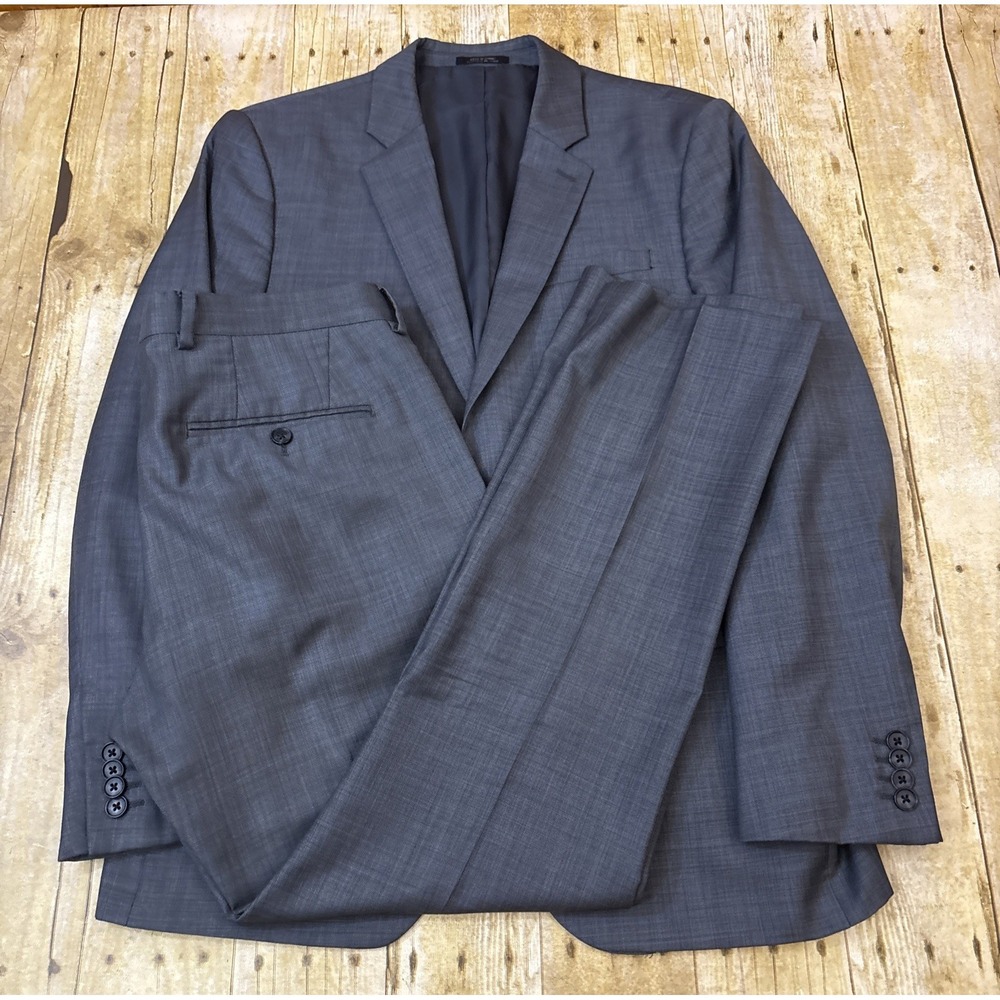 Express Photographer Suit Fitted Light Gray 38S 33W 29I